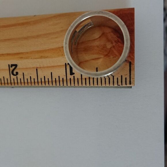 Gucci sterling silver ring Size 19 - Picture 7 of 8